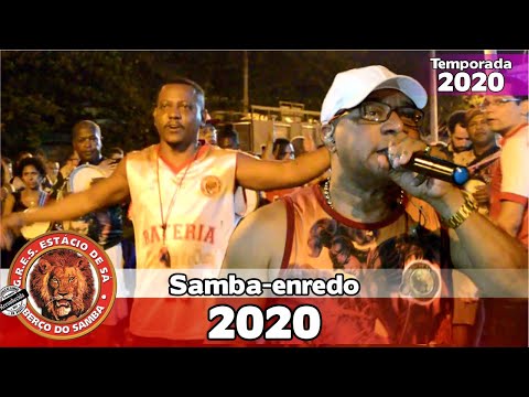 Estácio de Sá 2020 - Samba ao vivo - Clipe Apoteose - #sambas2020