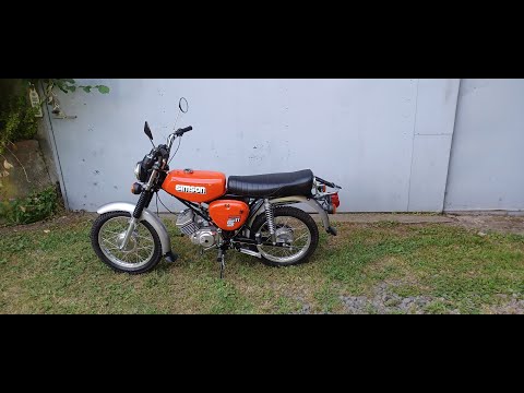 Simson S 51 Enduro in orange