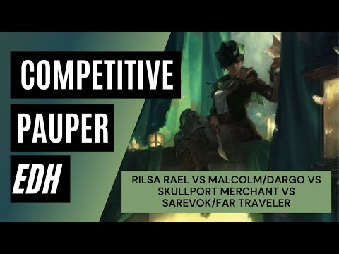 cPDH Gameplay - Rilsa Rael vs Malcolm/Dargo vs Skullport Merchant vs Sarevok/Far Traveler
