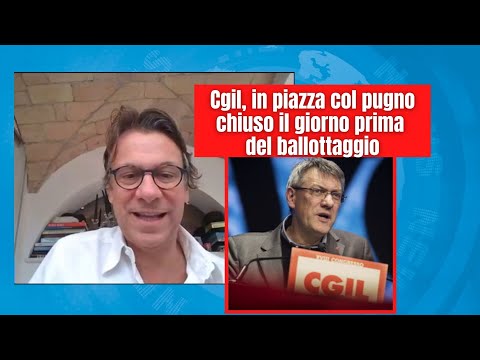 Zuppa di Porro 11 ott 2021 - Cgil, in piazza col pugno chiuso il giorno prima del ballottaggio
