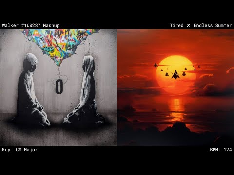 Tired Summer (Mashup) - Alan Walker ft. Gavin James & Zak Abel