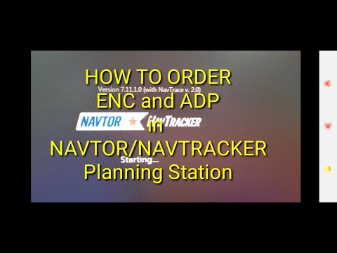 How to order ENC and ADP in Navtor Navtracker Station