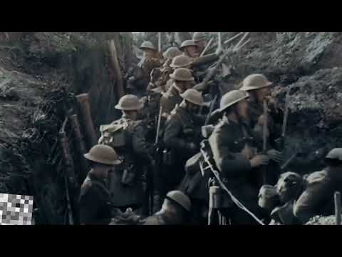 WW1 Combat Footage // Colorized and HD Restoration // 1914 - 1918 The Great War //