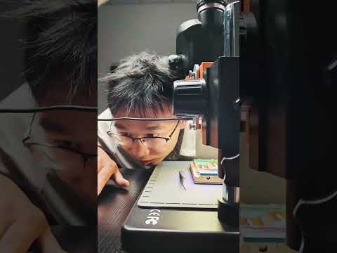 efficient repair technology with TBK-2203 today! #LaserWelding #PhoneRepair #motherboard repair