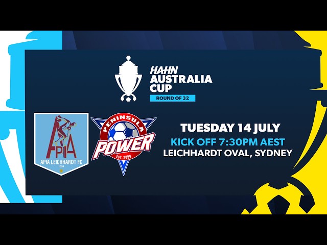 APIA Leichhardt v Peninsula Power | Hahn Australia Cup Round of 32