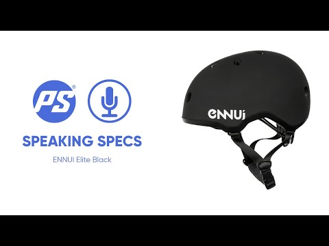 ENNUI Elite Black Stunt Helmet - lightweight protection