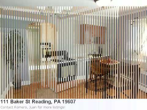 This Home In Reading, Pa Is Sensational. 3 Bedroom, 1 Bath -