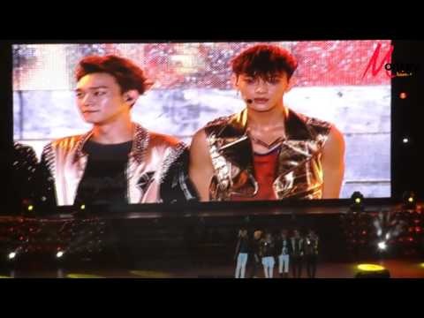 130330 EXO-M - MAMA+Talk+What Is Love @ Super Joint Concert in Thailand By Monkey Junior