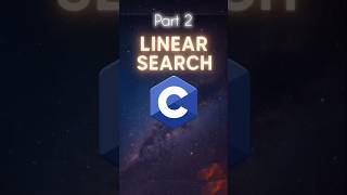 🔍 Linear Search Main Function in 30 Sec ⚡ | C Programming for Beginners 👩‍💻👨‍💻#codingshorts#tanisha
