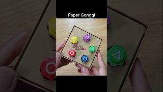 Squid Game Gonggi out of Paper #squidgame2 #diy #papercrafts #shortsfeed #gonggi
