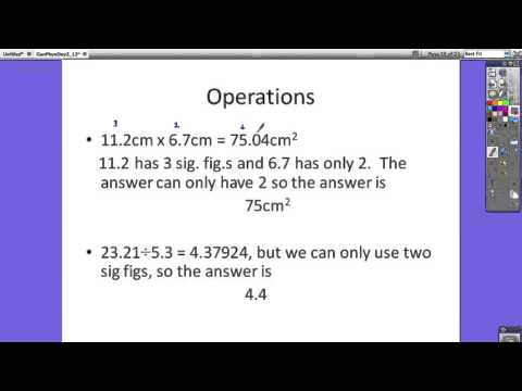 Sig Figs Multiplication and Division