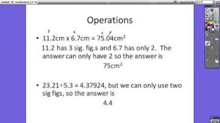 Sig Figs Multiplication and Division