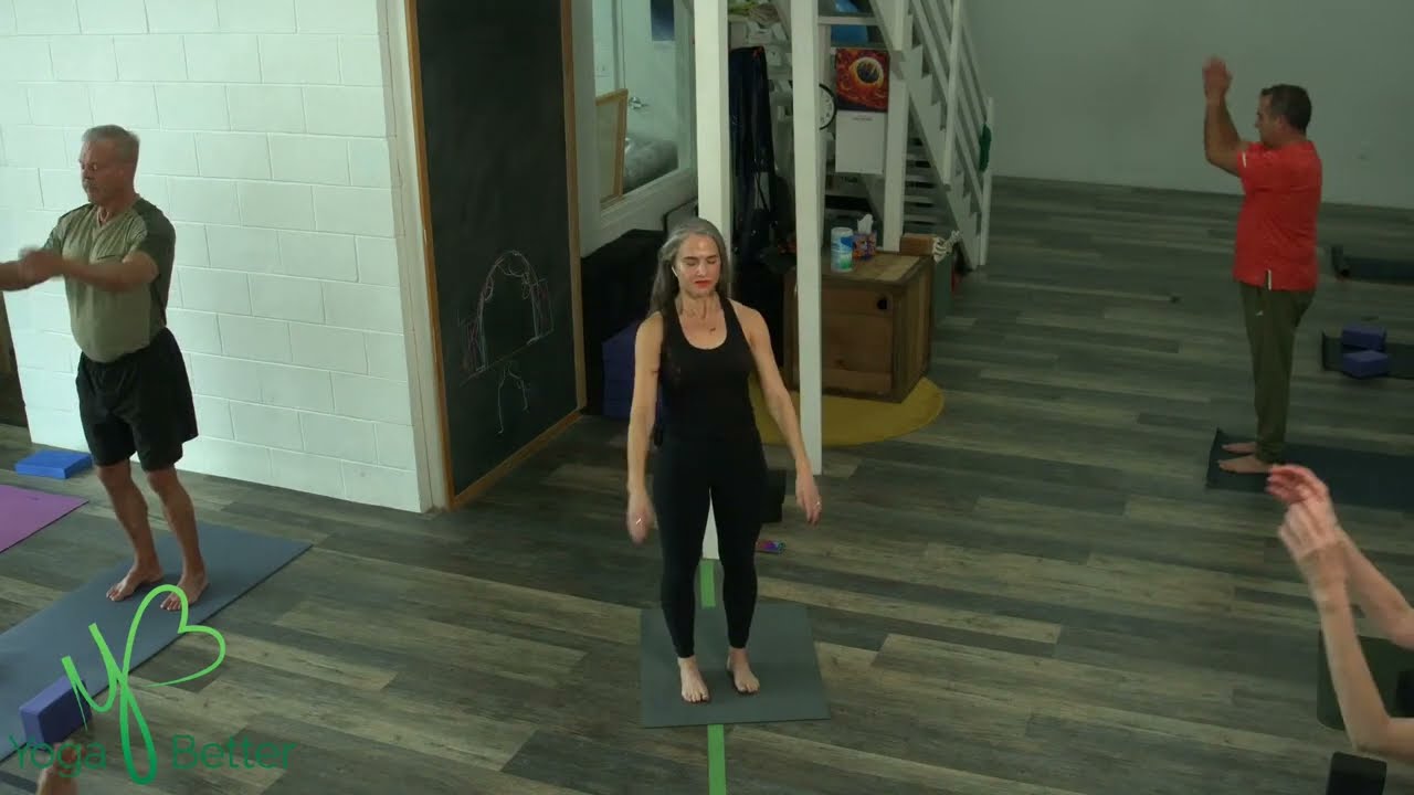 Level 1 - 9am w/ ANDRIA 11.8.24 YOGA BETTER ON LINE! (class starts @ 00:06:44; ends @ 01:06:38)