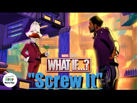 Black Panther meets Howard the Duck scene | What if ? episode 2 | Marvel