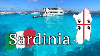 【ヨーロッパ街歩き】エメラルド海岸🏝イタリア、サルディニア🇮🇹サラサラ砂ビーチ、青い空と海🏝ドッピオとアバッキオが戦った場所はこんな楽園だった！