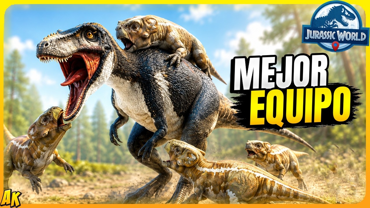ALIORAMUS NIVEL MAXIMO // MEJOR EQUIPO PARA GANARLE en ASALTO MASTER Jurassic World Alive