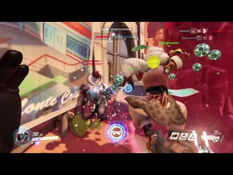 Overwatch Gameplay: August 21, 2016 pt13 - 76 Takes on 66