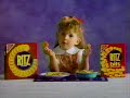 Ritz Crackers 1990 Television Commercial