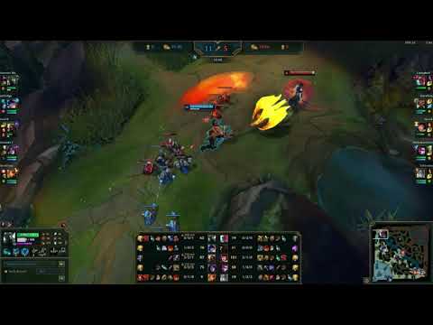 Enfrentamiento Mordekaiser vs yone top pretemporada 11