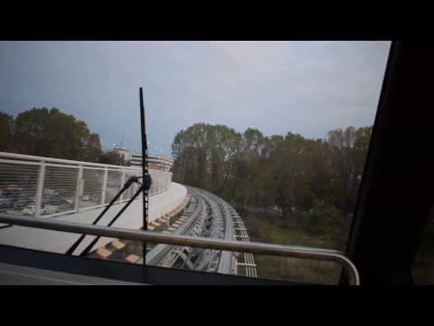 Venice People Mover (with Tronchetto → Piazzale Roma cab view)