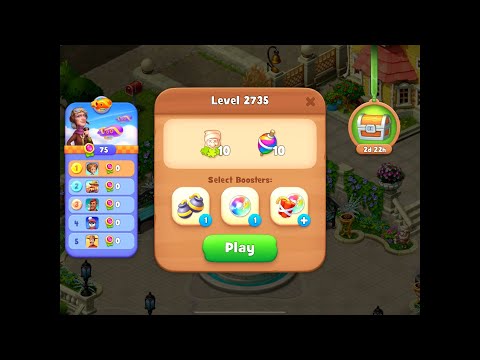 Gardenscapes Level 2735