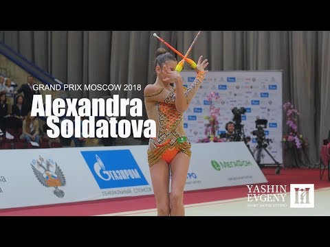 GRAND PRIX MOSCOW 2018 / ALEXANDRA SOLDATOVA / clubs