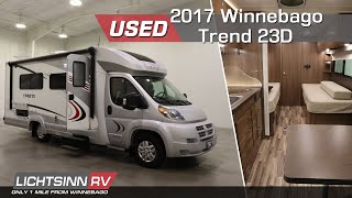 Video Thumbnail for 2017 Winnebago Trend 23D