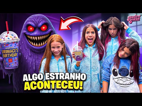 WE WENT TO WATCH THE STITCH MOVIE AND Drank GRIMACE'S MILKSHAKE AND IT WENT BAD (JESSICA AND FAMILY)