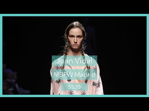 A 60 Second ⏱ Fashion Review of the Juan Vidal SS20 MBFW Madrid show
