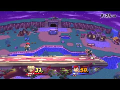 NEC15 Smash 4: Small Biggie( Ness) vs Almost Legendary( Shulk)