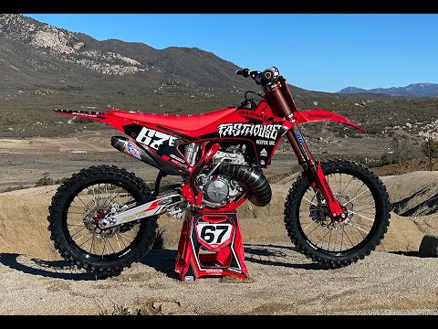 Fox Vet track on a 2 stroke GasGas MC250  2/14/22