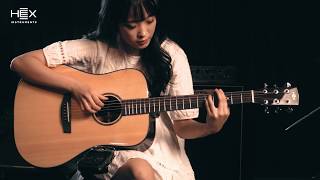 HEX Guitars Sting D350 Sound Sample Movie