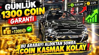 CAR PARKİNG MULTİPLAYER 2: Şu araba ile günde 1300 coin kazan.@qrifon 
