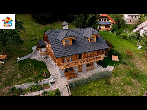 Ambienti TV Show - Brunarica na Gorenjskem, ki se je gradila sedem pravljičnih let