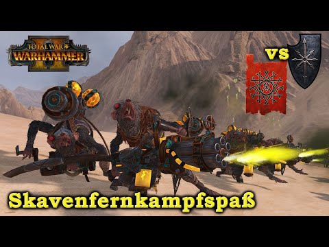 Skaven in der Wüste vs Chaos - Total War: Warhammer 2 Multiplayer
