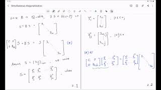 simultaneous diagonalization 02 a lemma on the diagonalization of block matrices
