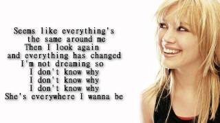 Hilary Duff - Who&#39;s that girl lyrics