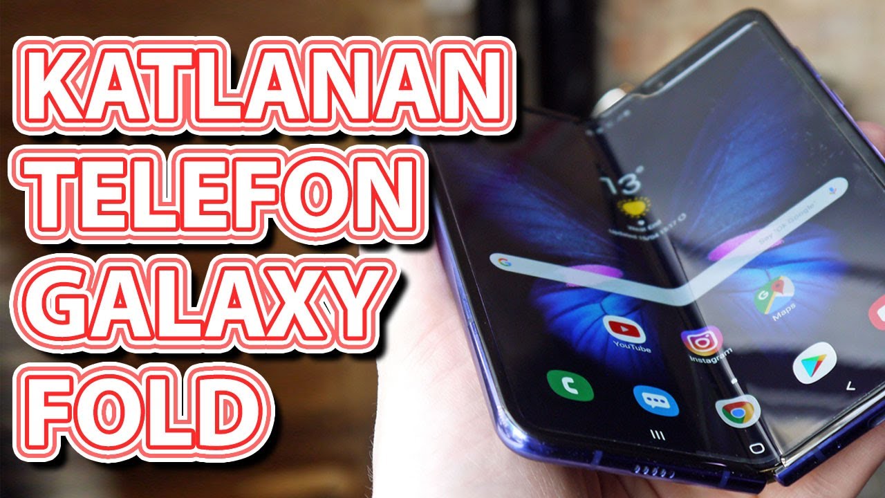 Samsung'un Belalı Katlanabilir Telefonu Galaxy Fold İncelemesi (Bize Katlanabilecek mi?)