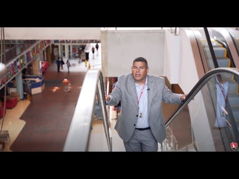 Assistant Vice President Ismael Perez speaks about Day of Giving