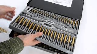 Reviewing the Maximum brand tool bag and a tap and die set