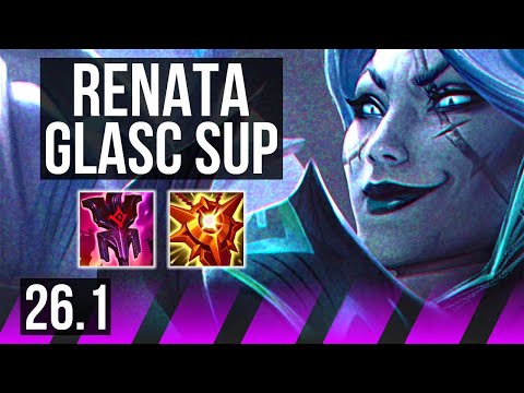 RENATA GLASC & Vayne vs TAHM KENCH & Caitlyn (SUP) | EUNE Master | 26.1