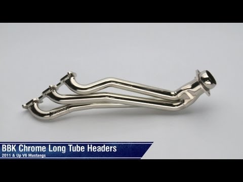 Mustang BBK Chrome and Ceramic Long Tube Headers (11-13 V6) Review