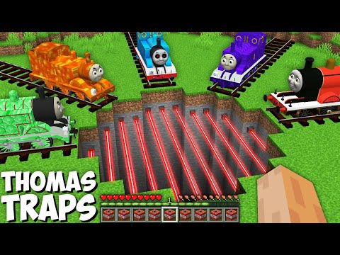 Top Traps for THOMAS THE TANK ENGINE.EXE and Friends JAMES PERCY in Minecraft Gameplay - Coffin Meme