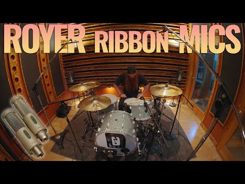 STUDIO GOLD | Royer R-10 Ribbon Mics
