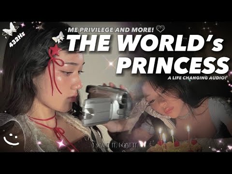 432Hz | The World’s Princess! Princess Treatment, Positive Energy, Self Concept, Attraction&More!