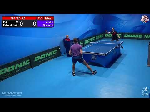 13:00 Petro Pidleteichuk 3 - 0 Andrii Shamrai West 1 WIN CUP 03.11.2022 | TABLE TENNIS WINCUP