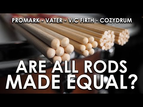 The Ultimate Hot Rods/Rutes Sound Comparison | Pro Mark vs Vic Firth vs Vater vs CozyDrum | Drum Dog