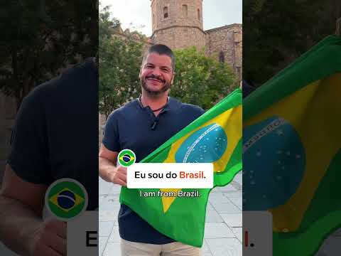 Learn how to introduce yourself in Portuguese 🇧🇷