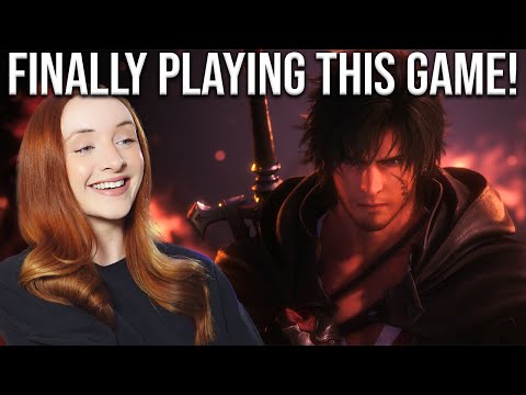 My First EVER Final Fantasy Game!🧡 | First Time Playing Final Fantasy 16 | LUCYJROBYN