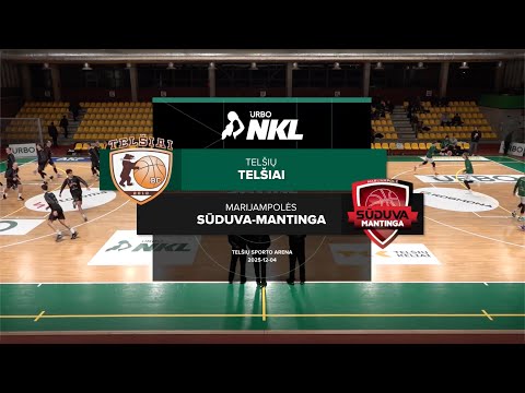 URBO-NKL apžvalga: „Telšiai“ – Marijampolės „Sūduva-Mantinga“ [2025-12-04]